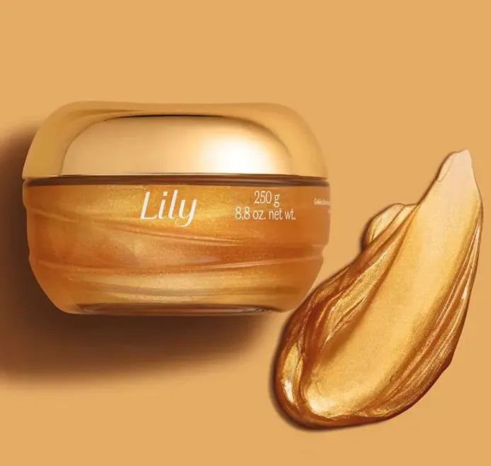 Gel Iluminador e Hidratante Corporal Lily Glow, 250g