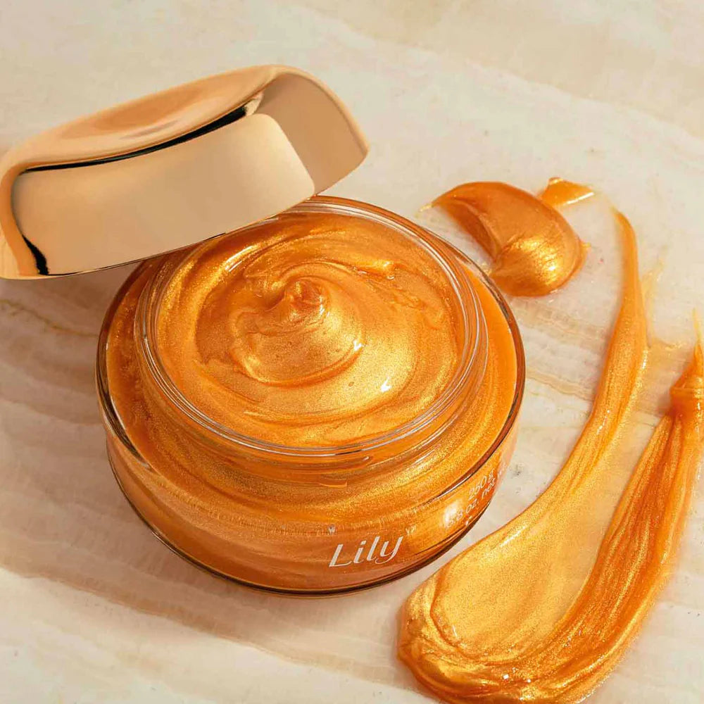 Gel Iluminador e Hidratante Corporal Lily Glow, 250g